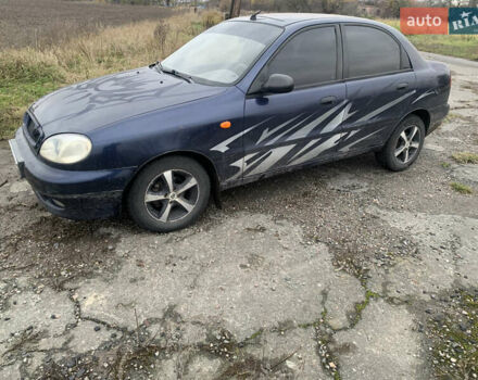Синий Дэу Сенс, объемом двигателя 1.3 л и пробегом 126 тыс. км за 1700 $, фото 1 на Automoto.ua