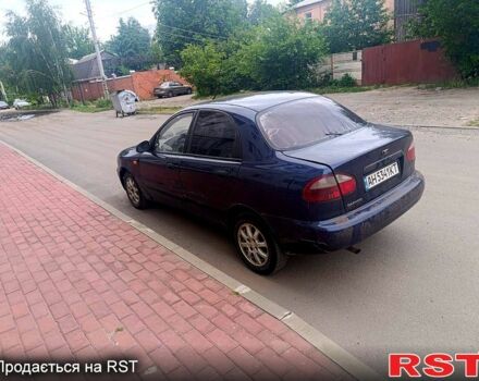 Синий Дэу Сенс, объемом двигателя 1.3 л и пробегом 321 тыс. км за 1450 $, фото 1 на Automoto.ua
