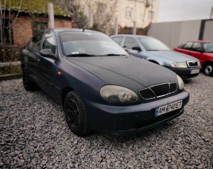 Синий Дэу Сенс, объемом двигателя 1.5 л и пробегом 200 тыс. км за 1600 $, фото 2 на Automoto.ua