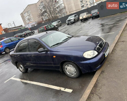 Синий Дэу Сенс, объемом двигателя 1.3 л и пробегом 208 тыс. км за 2200 $, фото 3 на Automoto.ua