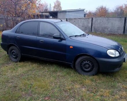 Синий Дэу Сенс, объемом двигателя 1.3 л и пробегом 185 тыс. км за 999 $, фото 4 на Automoto.ua