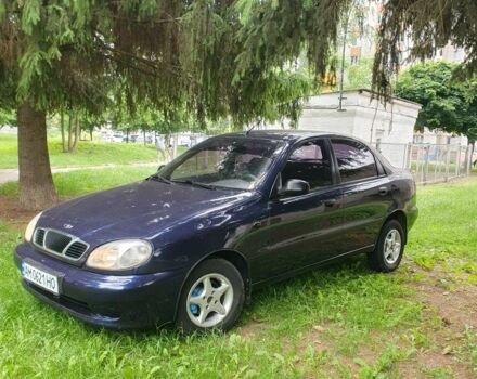 Синий Дэу Сенс, объемом двигателя 1.5 л и пробегом 190 тыс. км за 2250 $, фото 1 на Automoto.ua