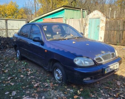 Синий Дэу Сенс, объемом двигателя 1.6 л и пробегом 478 тыс. км за 1190 $, фото 1 на Automoto.ua