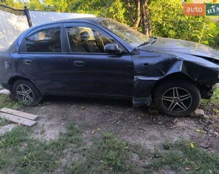 Синий Дэу Сенс, объемом двигателя 1.3 л и пробегом 186 тыс. км за 1300 $, фото 4 на Automoto.ua
