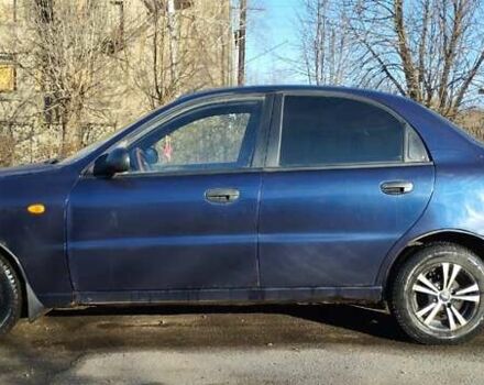 Синий Дэу Сенс, объемом двигателя 1.3 л и пробегом 281 тыс. км за 1400 $, фото 2 на Automoto.ua