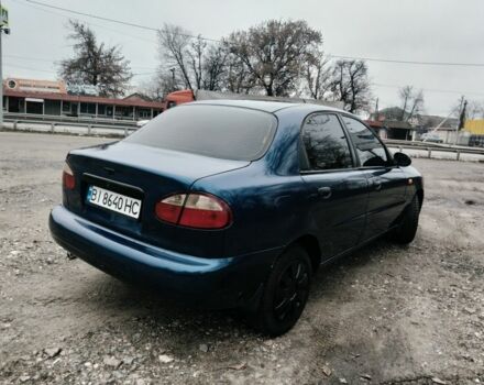 Синий Дэу Сенс, объемом двигателя 1.3 л и пробегом 270 тыс. км за 1650 $, фото 1 на Automoto.ua