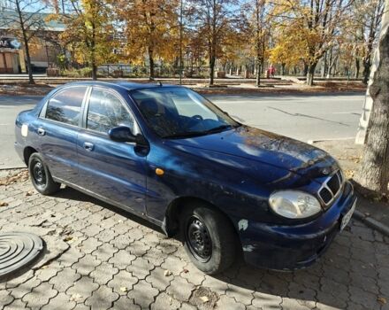 Синий Дэу Сенс, объемом двигателя 1.5 л и пробегом 279 тыс. км за 1000 $, фото 1 на Automoto.ua
