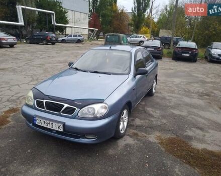Синий Дэу Сенс, объемом двигателя 1.4 л и пробегом 150 тыс. км за 2500 $, фото 1 на Automoto.ua