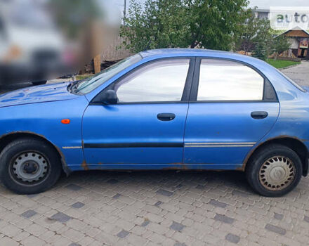 Синій Деу Сенс, об'ємом двигуна 1.3 л та пробігом 190 тис. км за 1100 $, фото 1 на Automoto.ua