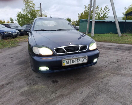 Синий Дэу Сенс, объемом двигателя 1.3 л и пробегом 155 тыс. км за 1550 $, фото 3 на Automoto.ua