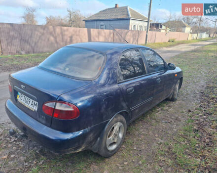 Синій Деу Сенс, об'ємом двигуна 1.3 л та пробігом 200 тис. км за 2000 $, фото 2 на Automoto.ua