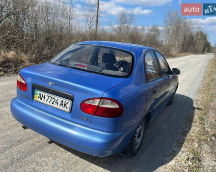 Синий Дэу Сенс, объемом двигателя 1.3 л и пробегом 124 тыс. км за 2550 $, фото 3 на Automoto.ua