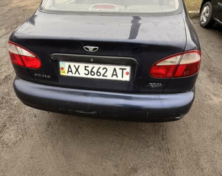 Синий Дэу Сенс, объемом двигателя 1.3 л и пробегом 156 тыс. км за 2100 $, фото 2 на Automoto.ua
