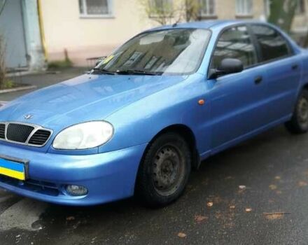 Синий Дэу Сенс, объемом двигателя 1.6 л и пробегом 135 тыс. км за 1800 $, фото 1 на Automoto.ua