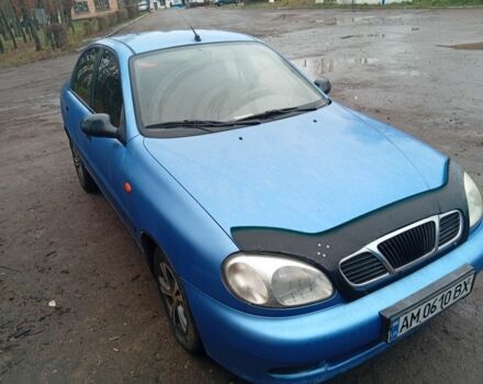 Синій Деу Сенс, об'ємом двигуна 1.4 л та пробігом 160 тис. км за 1650 $, фото 3 на Automoto.ua