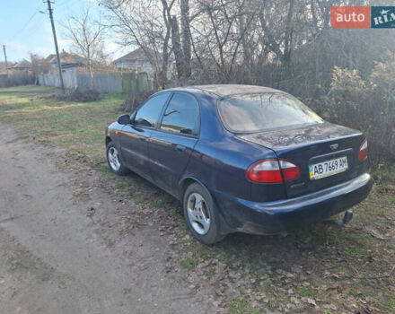 Синій Деу Сенс, об'ємом двигуна 1.3 л та пробігом 200 тис. км за 2000 $, фото 3 на Automoto.ua