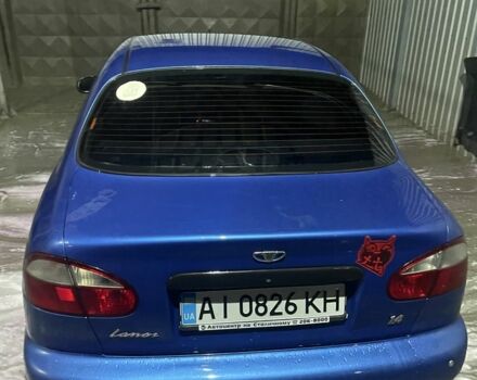 Синий Дэу Сенс, объемом двигателя 1.4 л и пробегом 134 тыс. км за 1600 $, фото 4 на Automoto.ua