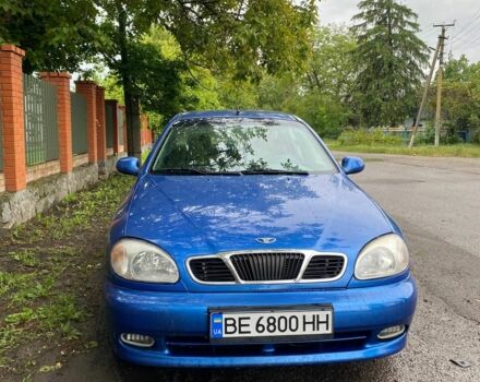 Синий Дэу Сенс, объемом двигателя 1.6 л и пробегом 227 тыс. км за 2600 $, фото 4 на Automoto.ua