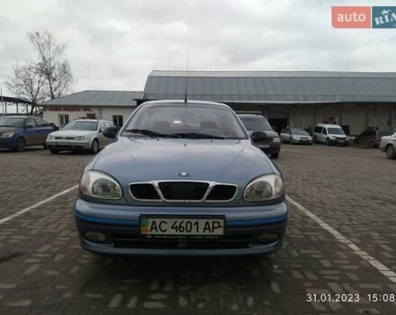 Синий Дэу Сенс, объемом двигателя 1.4 л и пробегом 149 тыс. км за 2000 $, фото 3 на Automoto.ua