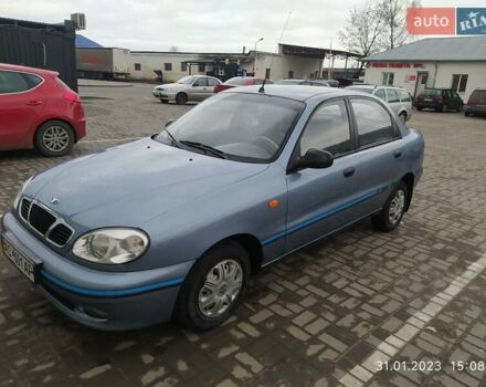 Синий Дэу Сенс, объемом двигателя 1.4 л и пробегом 149 тыс. км за 2000 $, фото 2 на Automoto.ua