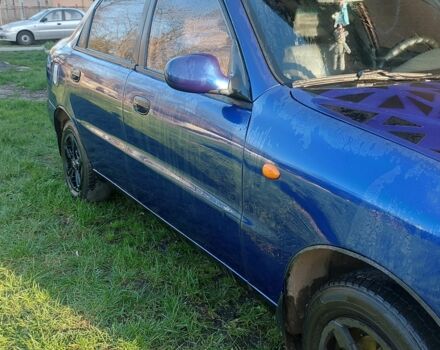 Синий Дэу Сенс, объемом двигателя 1.5 л и пробегом 205 тыс. км за 2100 $, фото 3 на Automoto.ua