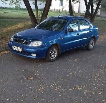 Синий Дэу Сенс, объемом двигателя 1.4 л и пробегом 123 тыс. км за 2600 $, фото 7 на Automoto.ua