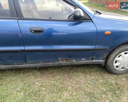 Синий Дэу Сенс, объемом двигателя 1.5 л и пробегом 242 тыс. км за 850 $, фото 3 на Automoto.ua