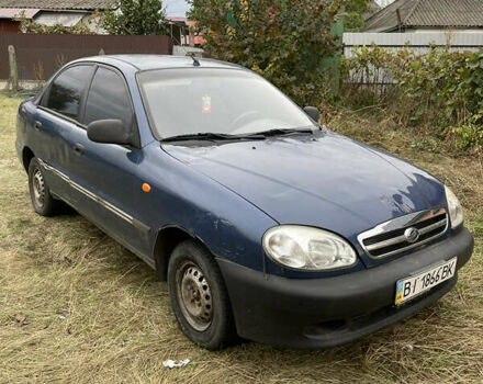 Синий Дэу Сенс, объемом двигателя 1.3 л и пробегом 100 тыс. км за 1200 $, фото 1 на Automoto.ua