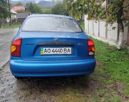 Синій Деу Сенс, об'ємом двигуна 1.3 л та пробігом 56 тис. км за 1900 $, фото 1 на Automoto.ua