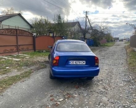 Синий Дэу Сенс, объемом двигателя 1.3 л и пробегом 120 тыс. км за 1200 $, фото 1 на Automoto.ua