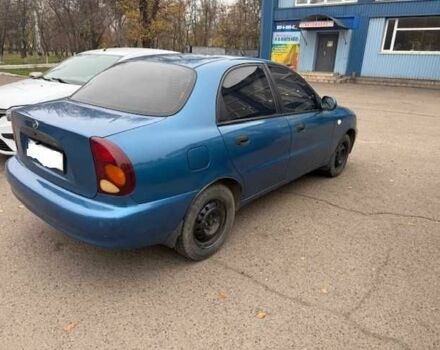 Синий Дэу Сенс, объемом двигателя 1.4 л и пробегом 83 тыс. км за 3700 $, фото 2 на Automoto.ua