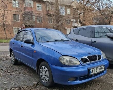 Синий Дэу Сенс, объемом двигателя 1.3 л и пробегом 230 тыс. км за 3000 $, фото 2 на Automoto.ua