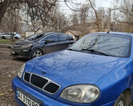 Синий Дэу Сенс, объемом двигателя 1.3 л и пробегом 230 тыс. км за 3000 $, фото 1 на Automoto.ua