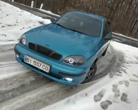 Синий Дэу Сенс, объемом двигателя 1.3 л и пробегом 205 тыс. км за 2700 $, фото 1 на Automoto.ua