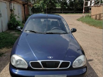 Синий Дэу Сенс, объемом двигателя 1.5 л и пробегом 195 тыс. км за 2800 $, фото 1 на Automoto.ua