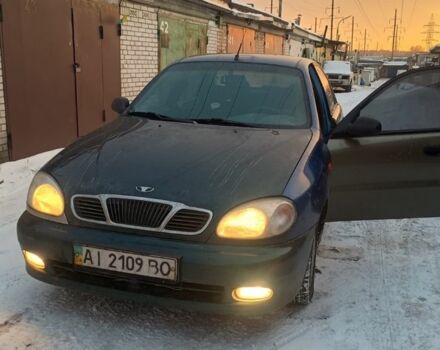 Синий Дэу Сенс, объемом двигателя 1.4 л и пробегом 250 тыс. км за 1400 $, фото 1 на Automoto.ua