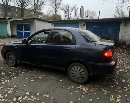 Синий Дэу Сенс, объемом двигателя 1.3 л и пробегом 272 тыс. км за 499 $, фото 1 на Automoto.ua