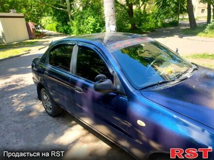 Синий Дэу Сенс, объемом двигателя 1.3 л и пробегом 220 тыс. км за 2000 $, фото 1 на Automoto.ua