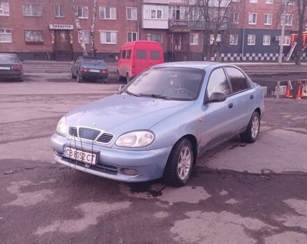 Синий Дэу Сенс, объемом двигателя 1.6 л и пробегом 272 тыс. км за 2300 $, фото 1 на Automoto.ua