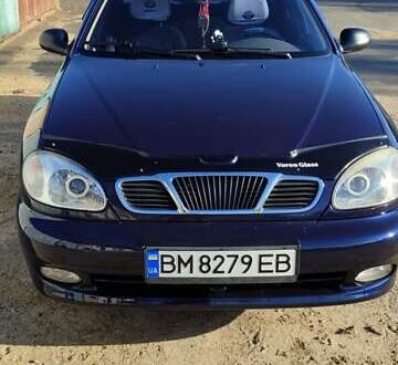 Синий Дэу Сенс, объемом двигателя 1.3 л и пробегом 143 тыс. км за 2400 $, фото 1 на Automoto.ua