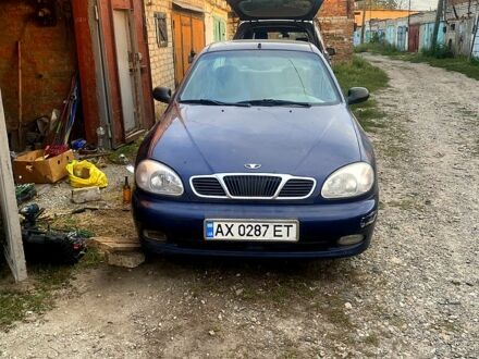 Синий Дэу Сенс, объемом двигателя 1.3 л и пробегом 284 тыс. км за 1800 $, фото 1 на Automoto.ua