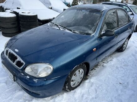 Синий Дэу Сенс, объемом двигателя 1.3 л и пробегом 167 тыс. км за 1250 $, фото 1 на Automoto.ua