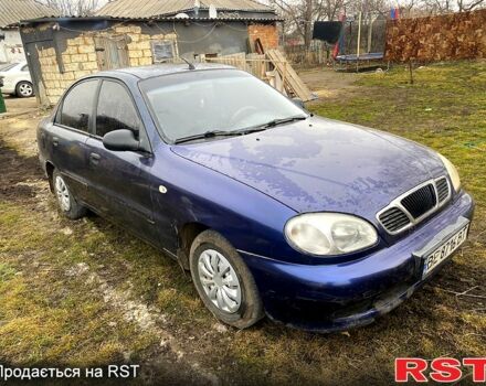 Синій Деу Сенс, об'ємом двигуна 1.3 л та пробігом 310 тис. км за 2000 $, фото 1 на Automoto.ua
