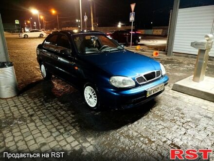 Синий Дэу Сенс, объемом двигателя 1.3 л и пробегом 279 тыс. км за 1100 $, фото 1 на Automoto.ua