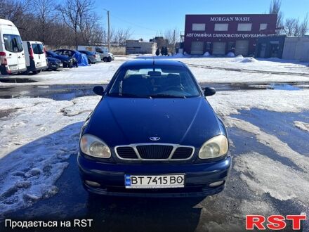 Синий Дэу Сенс, объемом двигателя 1.3 л и пробегом 392 тыс. км за 1400 $, фото 1 на Automoto.ua