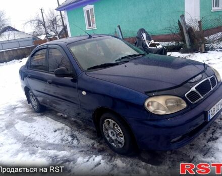 Синій Деу Сенс, об'ємом двигуна 1.3 л та пробігом 350 тис. км за 1600 $, фото 1 на Automoto.ua