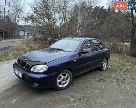Синий Дэу Сенс, объемом двигателя 1.3 л и пробегом 300 тыс. км за 1350 $, фото 1 на Automoto.ua