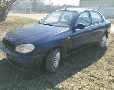 Синий Дэу Сенс, объемом двигателя 1.3 л и пробегом 240 тыс. км за 1000 $, фото 1 на Automoto.ua