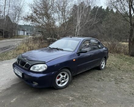 Синий Дэу Сенс, объемом двигателя 1.2 л и пробегом 300 тыс. км за 1350 $, фото 1 на Automoto.ua