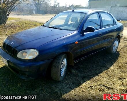 Синий Дэу Сенс, объемом двигателя 1.3 л и пробегом 240 тыс. км за 1000 $, фото 1 на Automoto.ua